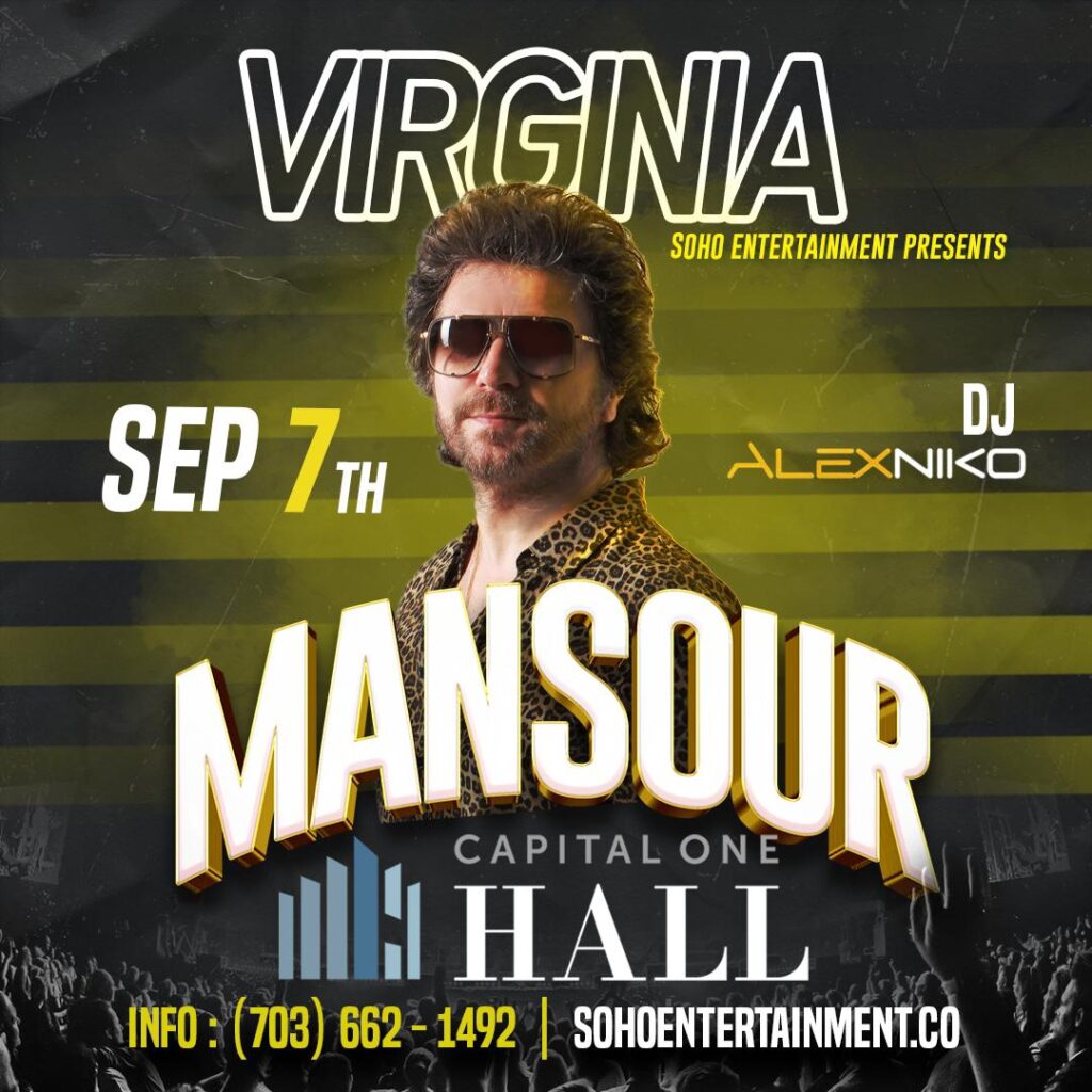 Mansour @ Capital One Hall in Tysons, VA 9/7/24